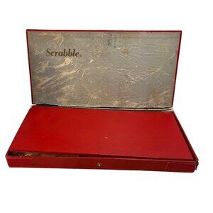 Vintage 1948 Scrabble Deluxe Board Game By Production And Marketing Co READ